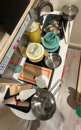 Cocinita infantil de madera