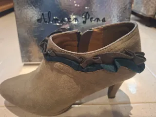 Botines Alma en Pena Marrón Talla 38