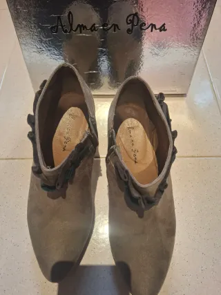 Botines Alma en Pena Marrón Talla 38