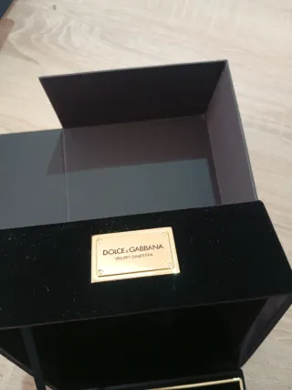 Estuche Dolce&Gabbana Negro y Dorado