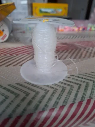 Hilo para pulseras transparente