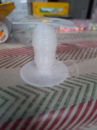Hilo para pulseras transparente