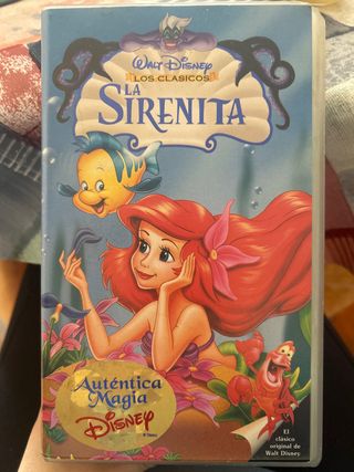 VHS La Sirenita - Disney Clásicos