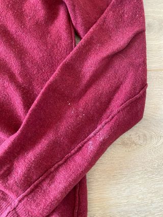 Dolce & Gabbana Jersey Rojo V-Neck talla L