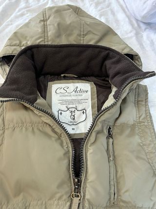 Chaleco CS Active Beige Talla M
