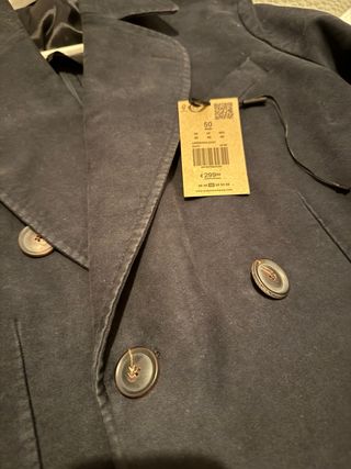 Abrigo Scalpers azul talla 50