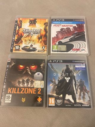 PS3 Giochi leggere descrizione, destiny etc