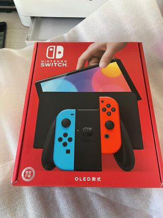 Nintendo Switch OLED Azul/Rojo Nuevo
