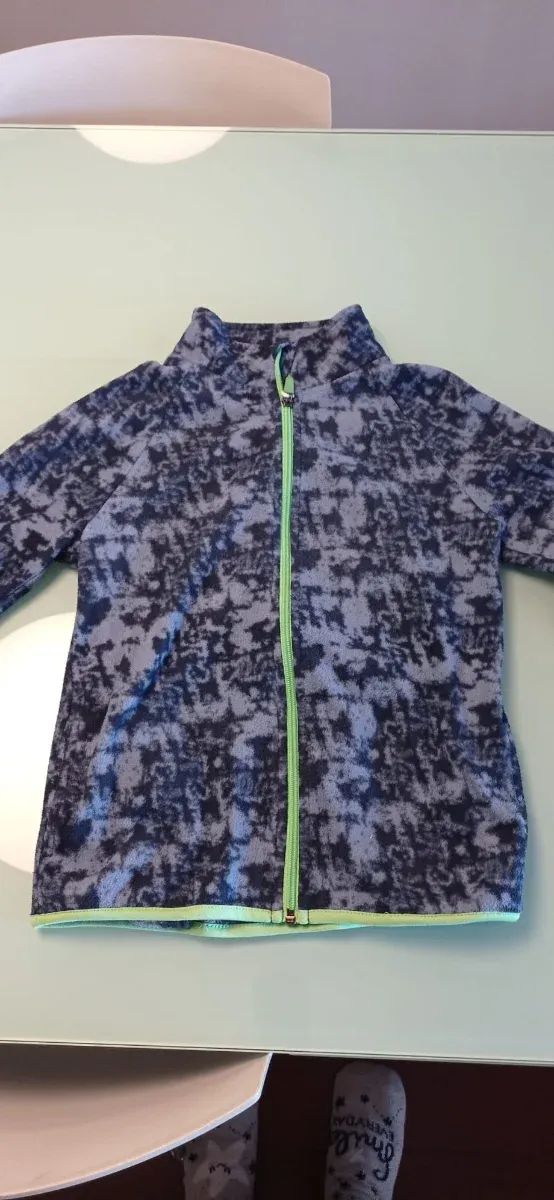 Chaqueta polar con cremallera