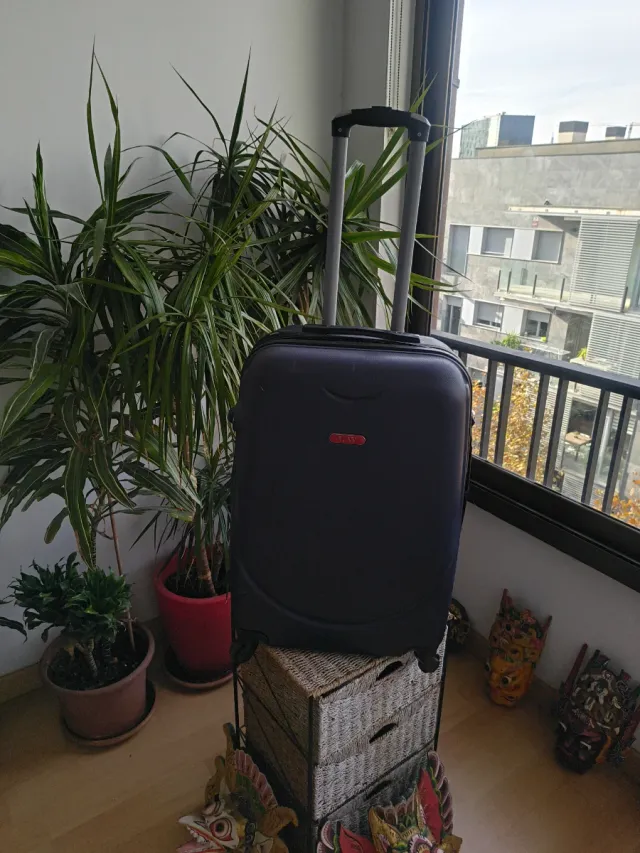 Valigia trolley rigida grande a 4 ruote