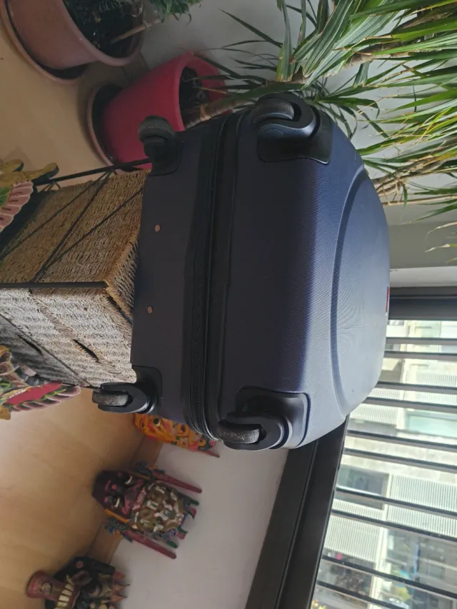 Valigia trolley rigida grande a 4 ruote