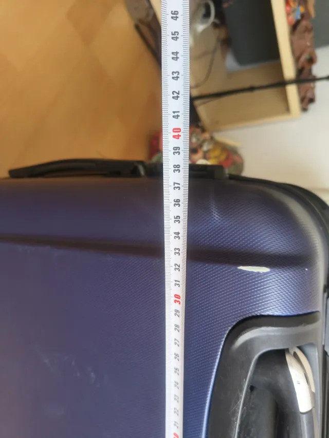 Valigia trolley rigida grande a 4 ruote