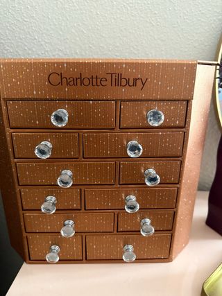 Joyero Charlotte Tilbury Marrón Dorado