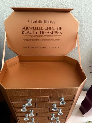 Joyero Charlotte Tilbury Marrón Dorado