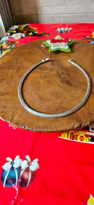 Collana snake in argento