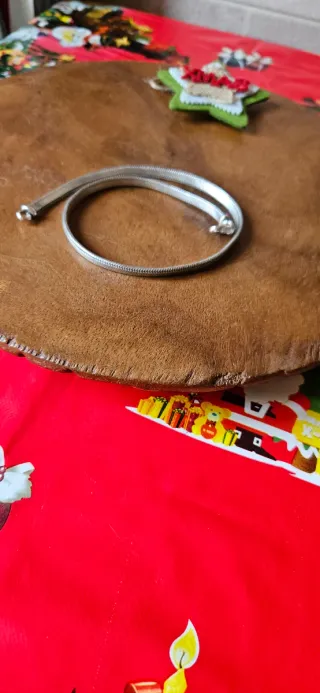 Collana snake in argento