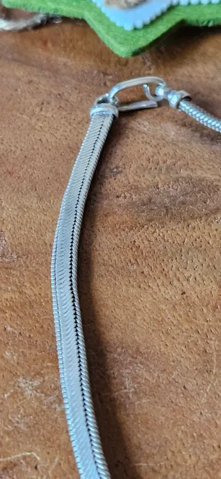 Collana snake in argento