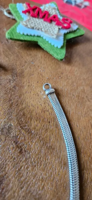 Collana snake in argento