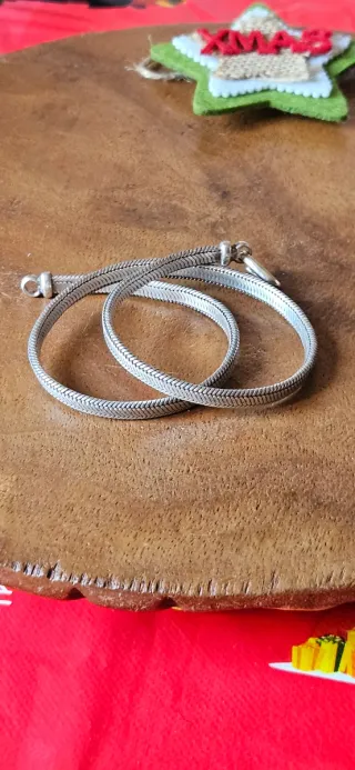 Collana snake in argento