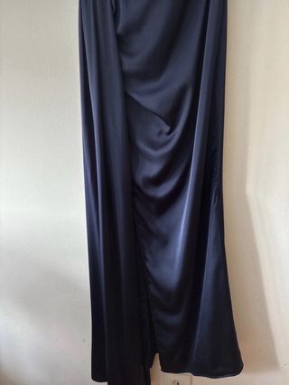 Vestido fiesta azul marino lentejuelas