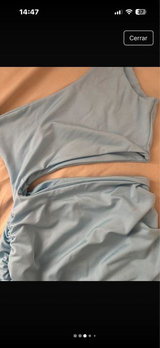 Vestido Ffordram azul talla S