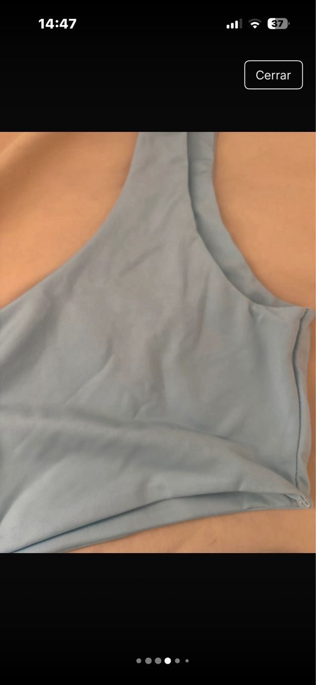 Vestido Ffordram azul talla S