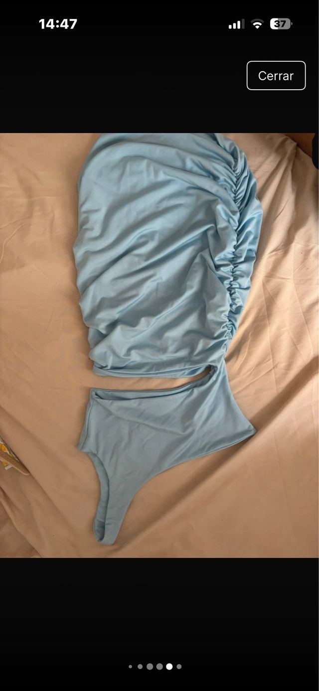 Vestido Ffordram azul talla S