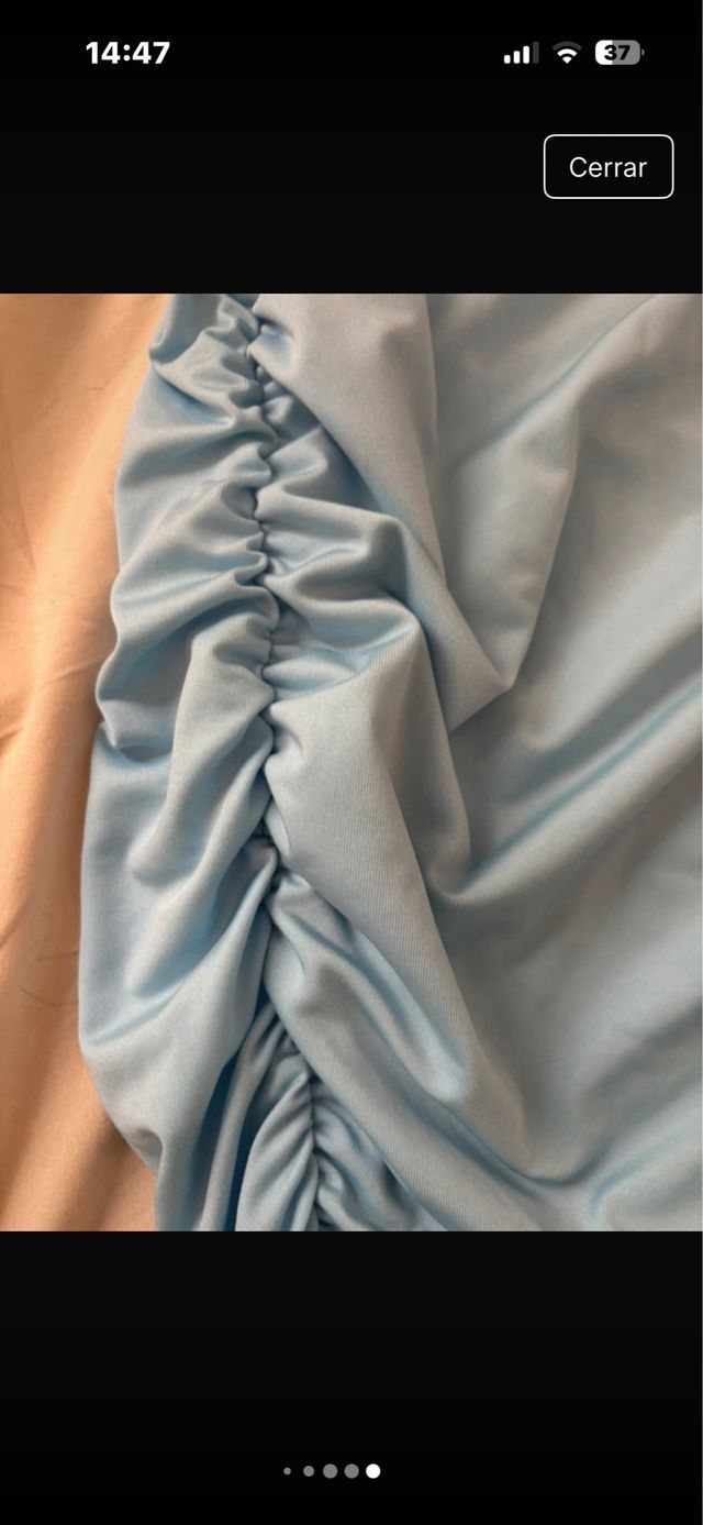 Vestido Ffordram azul talla S