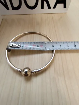 Pulsera Pandora Rígida Plata