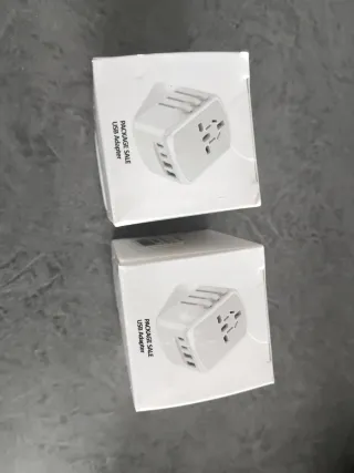 Adaptador enchufe Viaje 4 USB TR17