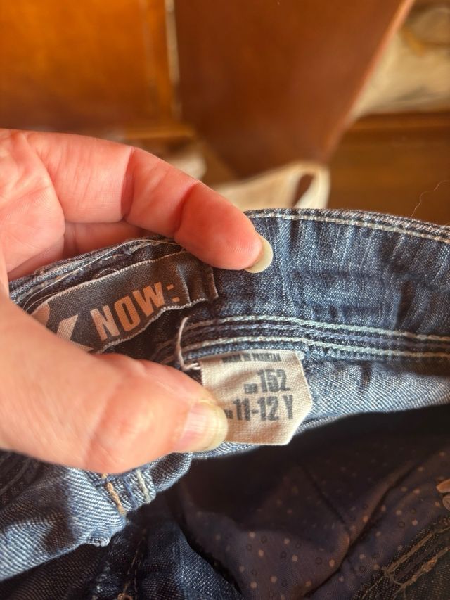 Pantalón tejano 12 años