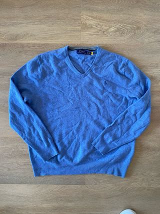 Polo Ralph Lauren Jersey Azul Talla XL