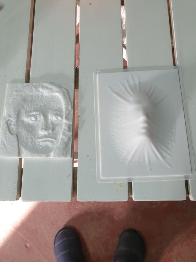 Lote 7:  8 figuritas 3D de plástico PLA a elegir.