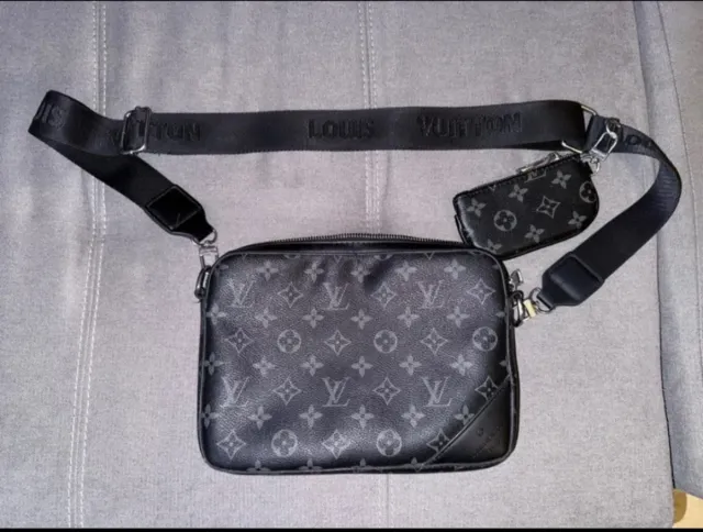 Bolso Louis Vuitton Negro/Gris