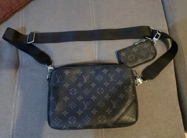 Bolso Louis Vuitton Negro/Gris