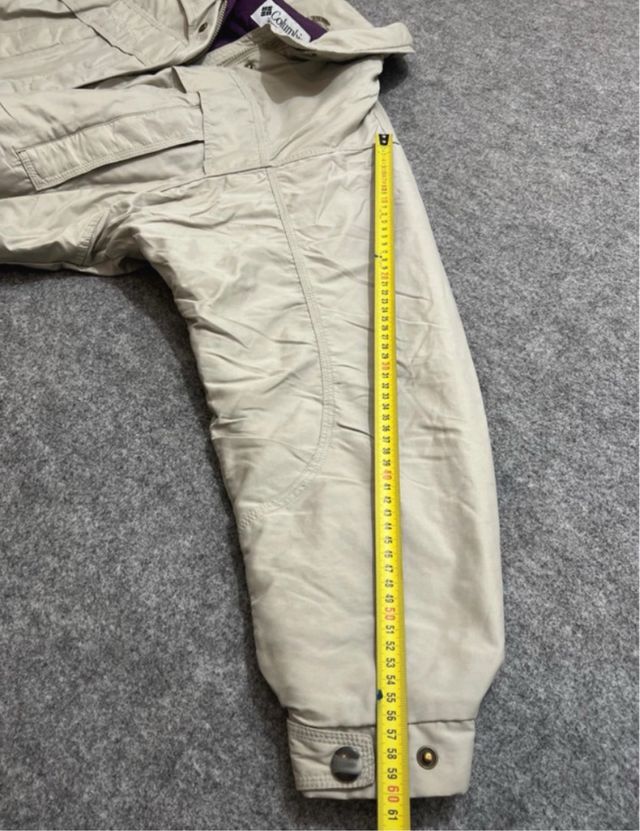 Chaqueta Columbia Beige Talla XL