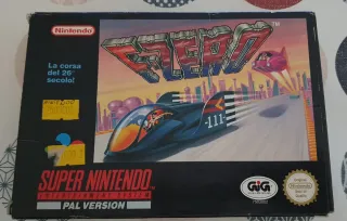 F Zero SNES PAL Nintendo