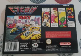 F Zero SNES PAL Nintendo