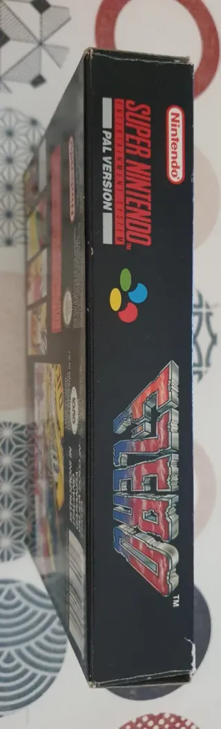 F Zero SNES PAL Nintendo