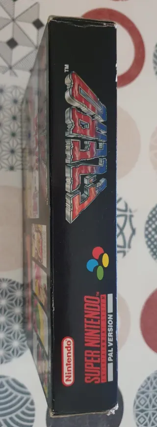 F Zero SNES PAL Nintendo