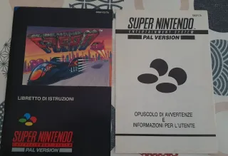 F Zero SNES PAL Nintendo