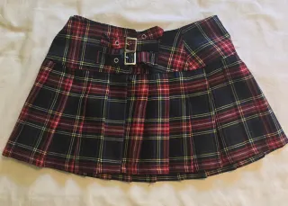 Mini falda escocesa Banned Alternate XS