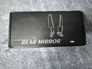 Retrovisores alerón negros