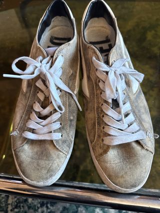 Zapatillas Diesel S-Leroji Cuero y Camurca