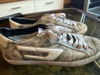 Zapatillas Diesel S-Leroji Cuero y Camurca