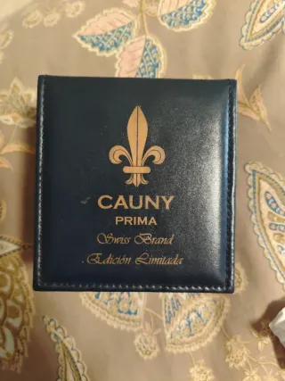 Reloj Cauny Prima Caballero Cronógrafo Azul