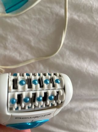 Depiladora Eléctrica Rowenta Azul y Blanca