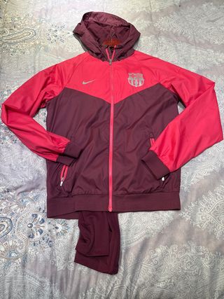 Chándal FC Barcelona Nike Rojo/Morado