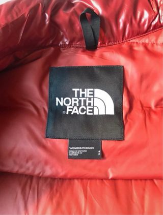 Plumas corto The North Face rojo