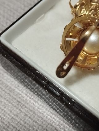 Pendientes Oro 18K Perlas Cultivadas Cristian Lay